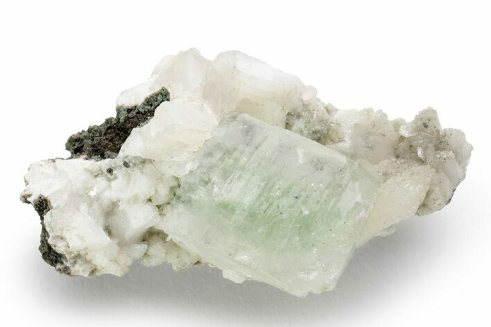 Zoned Apophyllite, Heulandite & Peach Stilbite Association -India #223919
